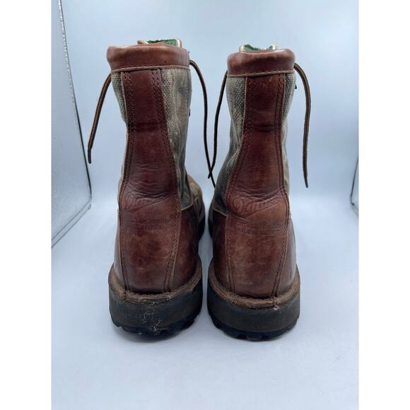 VTG DANNER 58300X Men\'s Boots GORE-TEX Brown Camouflage High Cut Size US 11.5 D